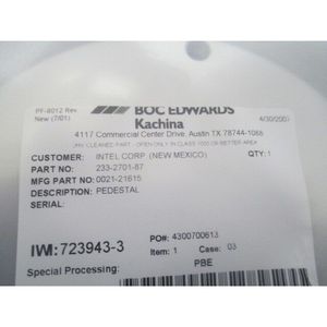 AMAT 0021-21615 101 แท่นวางแบบลอยพร้อมฐาน - อุปกรณ์และชิ้นส่วนเซมิคอนดักเตอร์ระดับโลกที่เชื่อถือได้ - Product Image 5