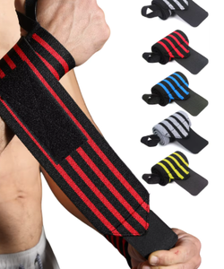 Attelle de poignet réglable légère avec fermeture auto-agrippante pour musculation, entraînement de force, unisexe, néoprène, professionnelle, personnalisable - Product Image 2
