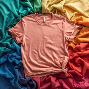 เสื้อยืดคอตตอนหวีเนื้อนุ่ม พรีเมียม แขนสั้น แบบเรียบ พร้อมบริการรับผลิตแบบ OEM ODM - Product Image 4