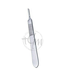 Empuñadura de bisturí de acero inoxidable diseñada para un rendimiento consistente en hospitales, laboratorios y accesorios quirúrgicos de entrenamiento - Product Image 5
