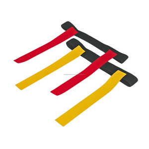 <b>Tag</b> <b>Rugby</b> <b>Belt</b> Set Adjustable Velcro Non Contact Training <b>Rugby</b> <b>Tag</b> <b>Belt</b> with Vinyl <b>Tags</b> for Junior Senior Pro OEM Wholesale - Product Image 4