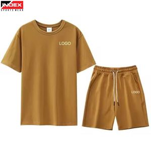 Conjunto Deportivo para Hombre, Camiseta y Pantalones Cortos, para Gimnasio, Entrenamiento, Ropa Deportiva, Secado Rápido, Personalización de Marca - Product Image 1