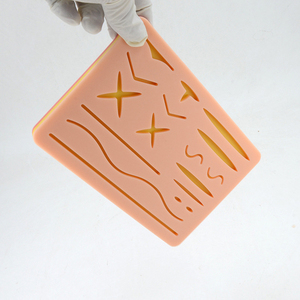 Kit d'entraînement à la suture chirurgicale Surtechs, ensemble d'instruments en acier inoxydable de haute qualité, certifié CE, pour étudiants et personnel médical, avec manuel - Product Image 2