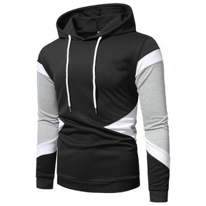 Sweat-shirts à capuche pour hommes de qualité supérieure, taille plus, coupe classique, 100% coton, confortables, respirants, en tissu polaire français, fermeture éclair, couleur unie - Product Image 5