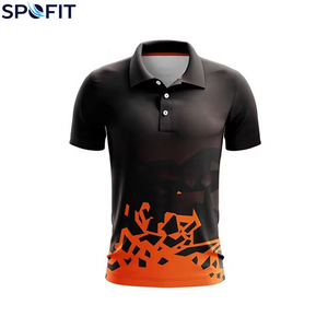 Polo homme sur mesure avec design personnalisé, 100% polyester, séchage rapide, respirant, service OEM et ODM, polo homme personnalisé - Product Image 4