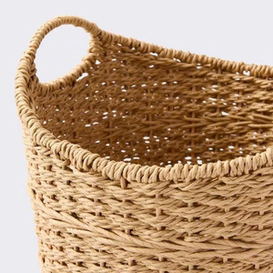 Nouveau design pour panier de rangement en papier, fabriqué au Vietnam, prix de gros. - Product Image 5