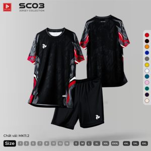 Ensemble de maillots de football personnalisés de qualité supérieure SC03, séchage rapide, respirant, sublimation, vêtements d'équipe de football, adultes, enfants, vente en gros, OEM, ODM - Product Image 4