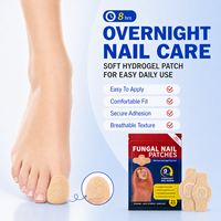 Patchs hydrogel respirants pour soins des ongles, autocollants hydratants pour la protection des ongles, fabricant OEM ODM
