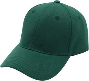 Gorra de Béisbol de Color Sólido, 6 Paneles, Ajustada, de Sarga de Algodón, Informal, con Bordado 3D y Botón, para Adultos, para las Cuatro Estaciones - Product Image 3