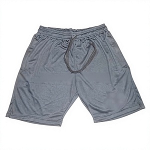 Shorts unisexes RBI 100% polyester tricoté, anti-UV, grandes tailles, écologiques, respirants, antibactériens, sans coutures, coupe classique - Product Image 1