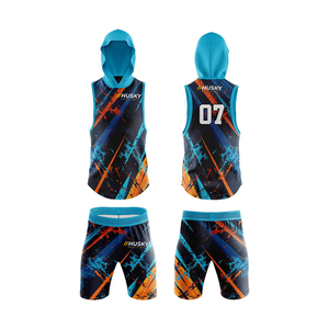 7v7 Custom Breathable <b>Compression</b> Flag Football Uniform for Adult Sleeveless with Sublimated Print 100% Polyester Quick Dry - Product Image 3
