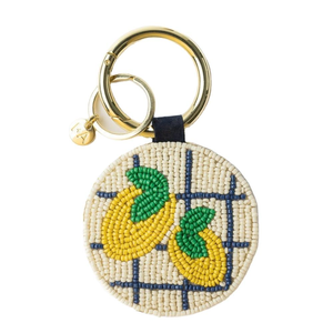 New Arrival <b>Custom</b> Handmade Seed Beads Embroidery Bag Charms Beaded <b>Keychain</b> Accessories Classic Style Lightweight - Product Image 1