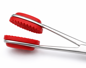 คีมจับฟองน้ำสำหรับสัตว์เลี้ยง TYNEX SURGICAL INDUSTRIES ทำจากสแตนเลสสีแดง ปลายกันลื่น ใช้ซ้ำได้ ขนาด 25 ซม. ได้รับการรับรองมาตรฐาน CE ระดับ II - Product Image 3