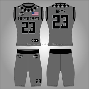 Uniformes de Fútbol Americano con Bandera Estampada 7V7, Nuevo Producto Más Vendido, Kit Completo Juvenil 7on7 OEM ODM con Color y Logotipo Personalizados - Product Image 1