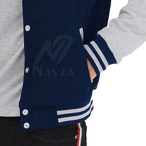 Service OEM, Dernier Design, Prix Abordable, Vestes Letterman pour Hommes, Faible MOQ, Taille Personnalisée, Veste d'Hiver pour Hommes - Product Image 5