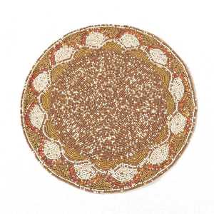 Sets de table perlés faits main de qualité supérieure, magnifiques sets de table brodés pour la table à manger, décoration de la maison, restaurant et hôtel - Product Image 6