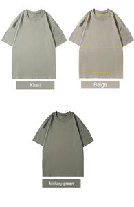 เสื้อยืดคอตตอนเจอร์ซีย์คุณภาพสูงแบบสั่งทำพิเศษ เนื้อผ้าถักหนานุ่ม ใส่ได้ทั้งผู้ชายและผู้หญิง - Product Image 4