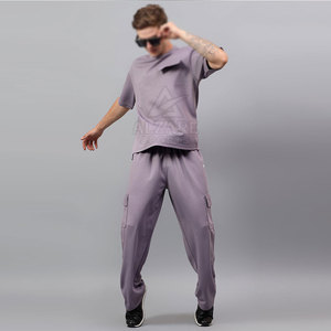 Conjunto deportivo ligero de verano, material de secado rápido para uso en exteriores y fitness, conjunto deportivo de verano de alta calidad - Product Image 2