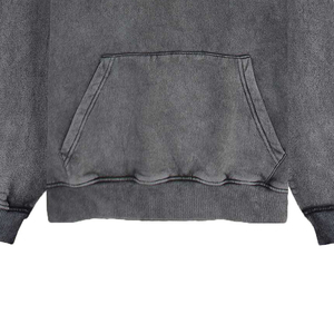 Sudadera con Capucha Gris de Forro Polar, Corte Regular, Diseño Casual de Invierno para Hombre, con Bolsillos, 100% Algodón - Product Image 2