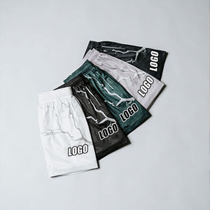 Manufacturer Custom Gym Clothes <b>Shorts</b> <b>Towel</b> Embroidered Mesh Hole Inner Tights Premium Exercise Training Workout <b>Shorts</b> <b>Men</b> - Product Image 4