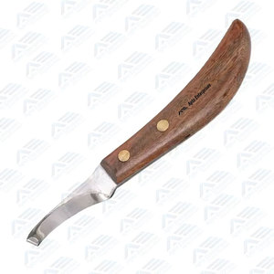 Hoof <b>Trimmer</b> Hoof Knife Veterinary Instrument for Cattle Horses Livestock Care Deep Brown Double-<b>Edge</b> Stainless Steel Reusable - Product Image 2