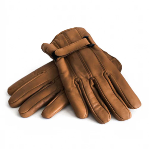 Wholesale Fashion Winter Leather <b>Gloves</b> <b>Touch</b> <b>Screen</b> Sheepskin Leather Driving <b>Gloves</b> for <b>Men</b> Windproof Premium Leather <b>Gloves</b> - Product Image 1