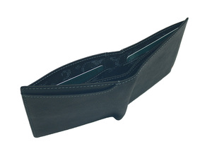 [Highly Recommended] Castello Cowhide Soft Leather <b>RFID</b> Men's Hipster Bifold <b>Wallet</b> Black - Product Image 3