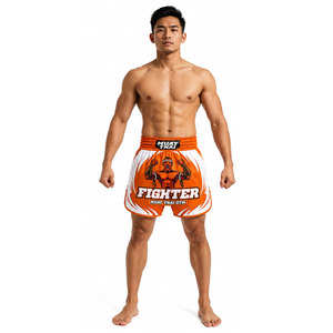 Pantalones Cortos de Muay Thai Glory Professional Fighting, Diseño Personalizado de Alta Calidad, Venta al por Mayor, Transpirables, de Pana, Color Personalizado, OEM - Product Image 3