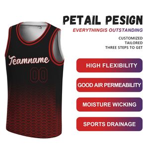 Lightweight Breathable Custom Sublimation Basketball Jersey Durable Polyester Summer Youth Men Team Jerseys for Sport - Product Image 4