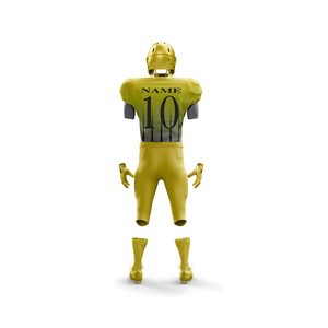 american football uniform custom team <b>set</b> breathable moisture wicking fabric durable stitching game ready performance gear usa - Product Image 3