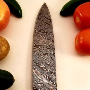 Couteau de cuisine haut de gamme, couteau de chef professionnel en acier inoxydable pour trancher, hacher, couper en dés la viande, les légumes, les fruits et les herbes - Product Image 3