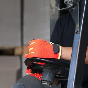 Guantes de Trabajo de Cuero de Alta Calidad, Resistentes al Agua, Antideslizantes y con Protección UV, para Exteriores, de Dedo Completo, Fabricados por CAPTAIN INDUSTRY - Product Image 5