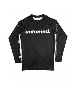 Personalizado impreso manga larga de alta calidad poliéster/Spandex BJJ MMA Rash Guard hombres medias de compresión Rashguard conjunto - Product Image 6