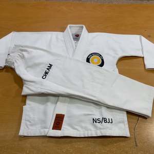 Uniforme de artes marciales de alta calidad para niños 100% algodón BJJ GI traje de entrenamiento al por mayor - Product Image 4