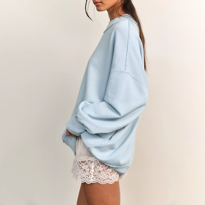 Oferta Especial: Sudadera de Forro Polar Cottavon para Invierno, Talla Grande, Cuello Redondo, Personalizable con Estampado Frontal, Ecológica, Resistente al Viento, Informal para Mujer - Product Image 4