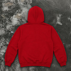 Sudadera con capucha para hombre con cremallera, de algodón y forro polar, personalizada, cálida y cómoda, con doble bolsillo, venta al por mayor - Product Image 2