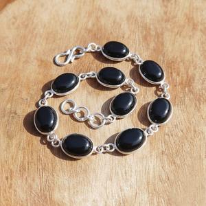 กำไลข้อมือทองเหลืองประดับอัญมณีธรรมชาติ ทำด้วยมือ เครื่องประดับคริสตัลบำบัด สำหรับโยคะ การทำสมาธิ ศาสนา และเครื่องประดับแฟชั่น - Product Image 2