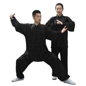 Uniformes de Kung Fu professionnels en coton doux, vêtements d'arts martiaux et de karaté avec logo et design personnalisés, Kung Fu sur mesure - Product Image 1