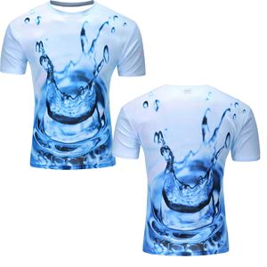 T-shirts en coton personnalisés pour hommes, sublimation intégrale, qualité professionnelle - Product Image 3