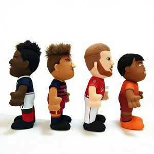 Assortiment de peluches personnalisées d'athlètes de football, jouets en peluche de joueurs célèbres multisports - Product Image 3