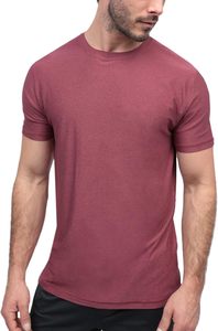 T-shirt imprimé pour homme, motif sportif, performance anti-humidité, vente en gros, vêtements de sport pour la gym et l'entraînement - Product Image 4