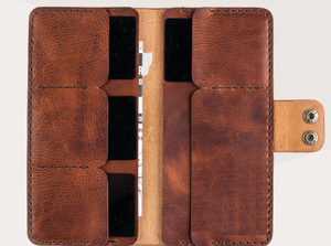 Fabricación de Porta Pasaportes Personalizados, Funda para Pasaporte, Funda para Tarjetas, Cartera de Cuero Suave para Pasaportes para Hombres y Mujeres - Product Image 2
