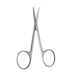 Ciseaux délicats Bonn 3 1/2″ à lames courbées de 15 mm en acier inoxydable, instrument chirurgical de microchirurgie pour la coupe de tissus fins - Product Image 3