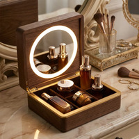 Boîte à Gâteaux de Lune Personnalisée de Luxe avec Son et Lumière 3D, Emballage Cadeau Musical Automatique à LED avec Lumière, Boîte Inter Interactive Premium pour les Fêtes