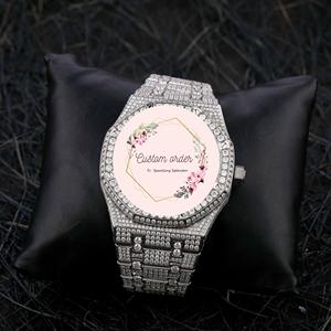 Custom Hip Hop Moissanite Diamond Mechanical <b>Watches</b> Iced Out Top Quality Analog <b>Watch</b> for <b>Men</b> Women Party Occasion - Product Image 4