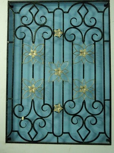 Premium Wrought Iron Window Grilles With Elegant Decorative Design, Enhancing <b>Security</b> And Aesthetic Appeal For Any Building. - Product Image 1