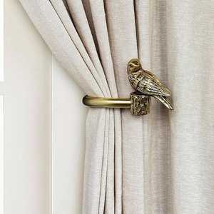 Decorative Metal <b>Curtain</b> Holdback <b>Hook</b> <b>with</b> Branch Design for Wall Mounted Tieback and Home Decor - Product Image 2
