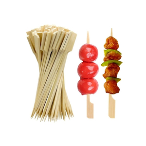 CUSTOMER FAVORITE Pure Bamboo Skewers Great For Wedding Catering Dining And Flavorful Meatball Skewering Tool For Shops - Product Image 1