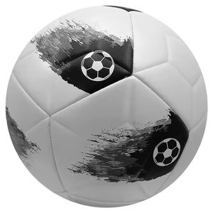 Ballon de football d'entraînement personnalisé en gros avec cuir PVC PU et logo personnalisé - Product Image 1