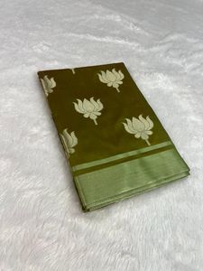Latest Traditional Designer Soft Banarasi Wedding Party Wear Katan Silk Zari Weaves <b>Saree</b> Women Quick Dry All Seasons Regular - Product Image 5